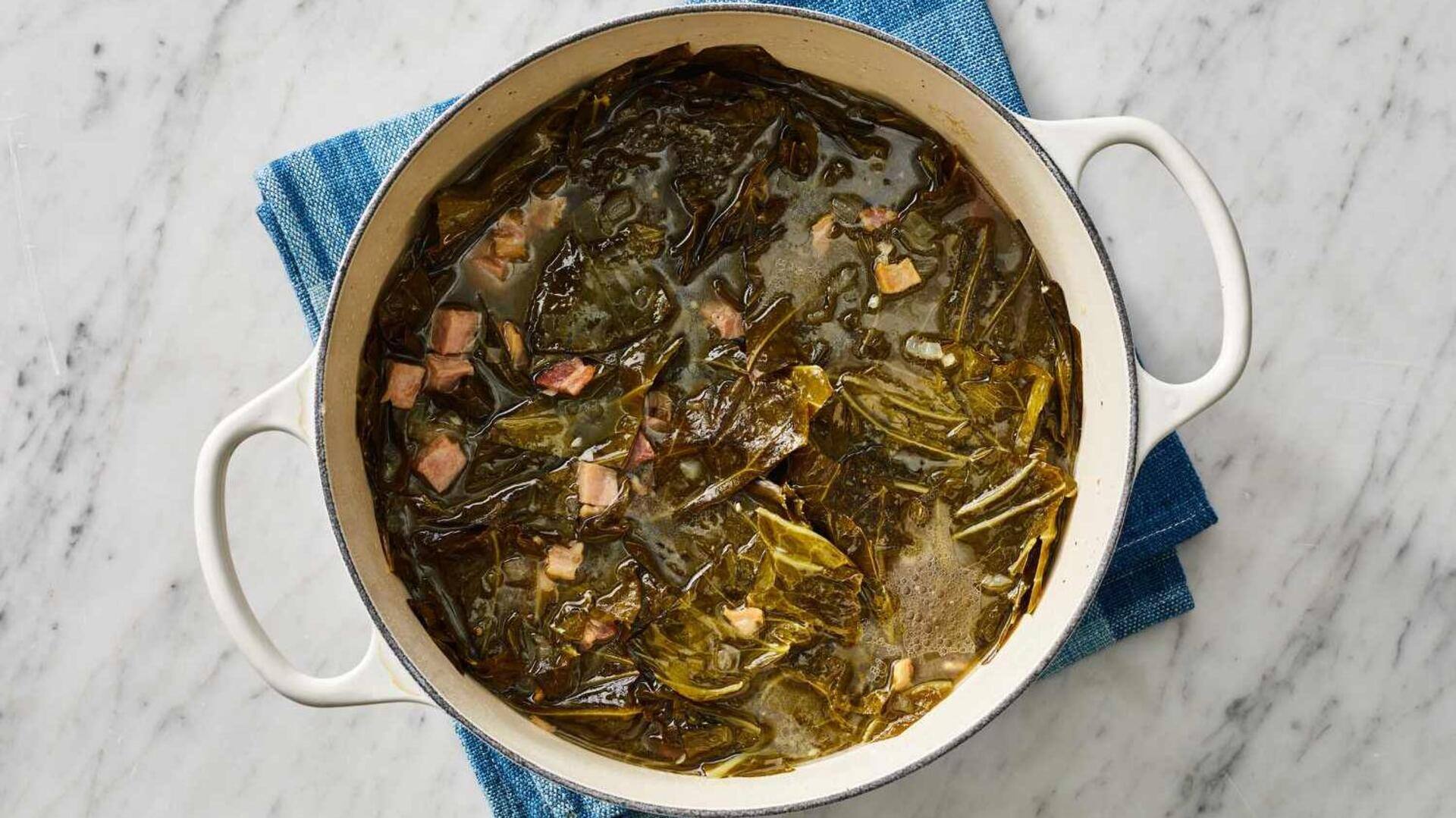 A Southern American-inspired collard greens recipe to impress your guests