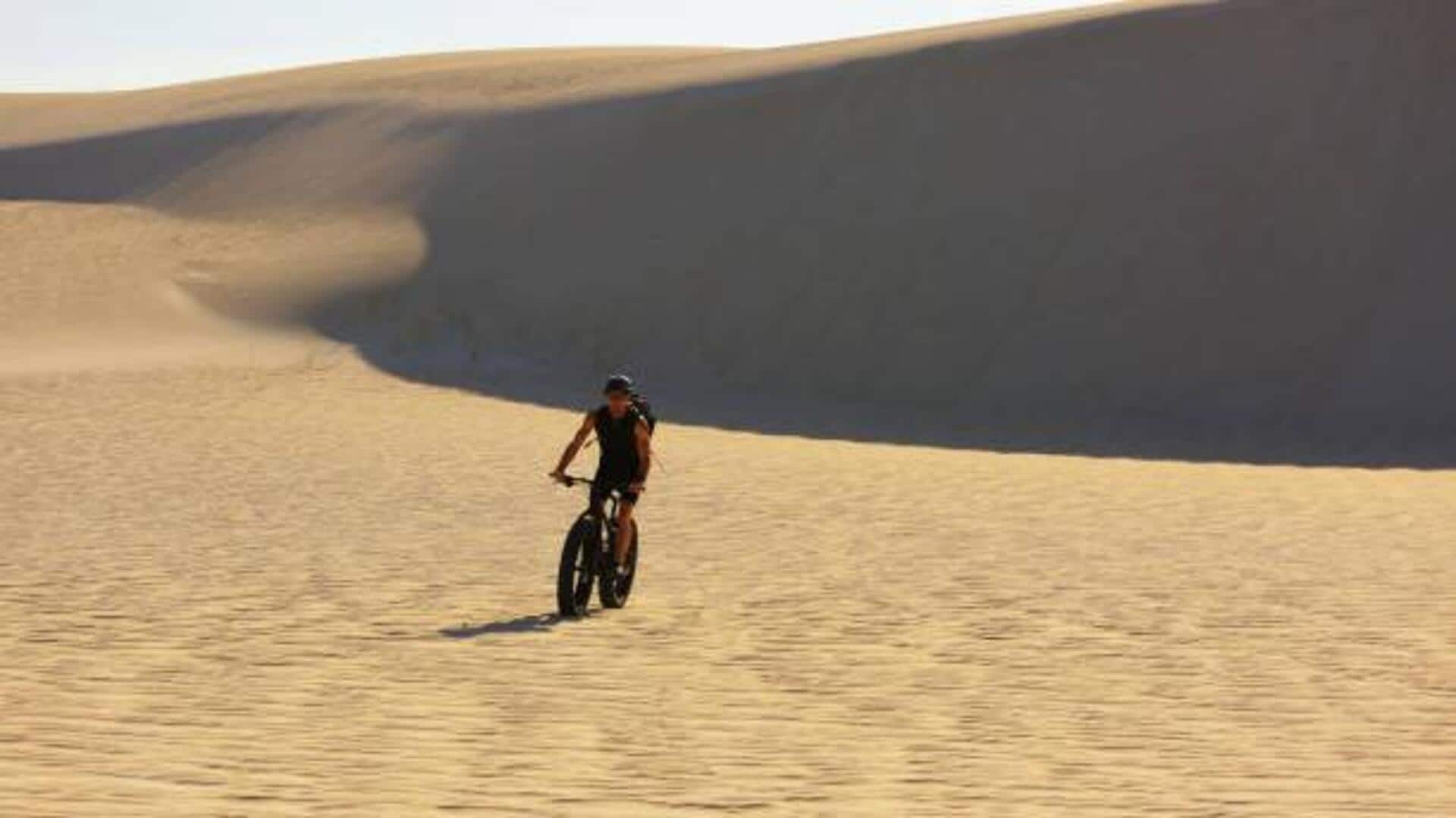 Explore desert beauty on a bicycle: Top routes