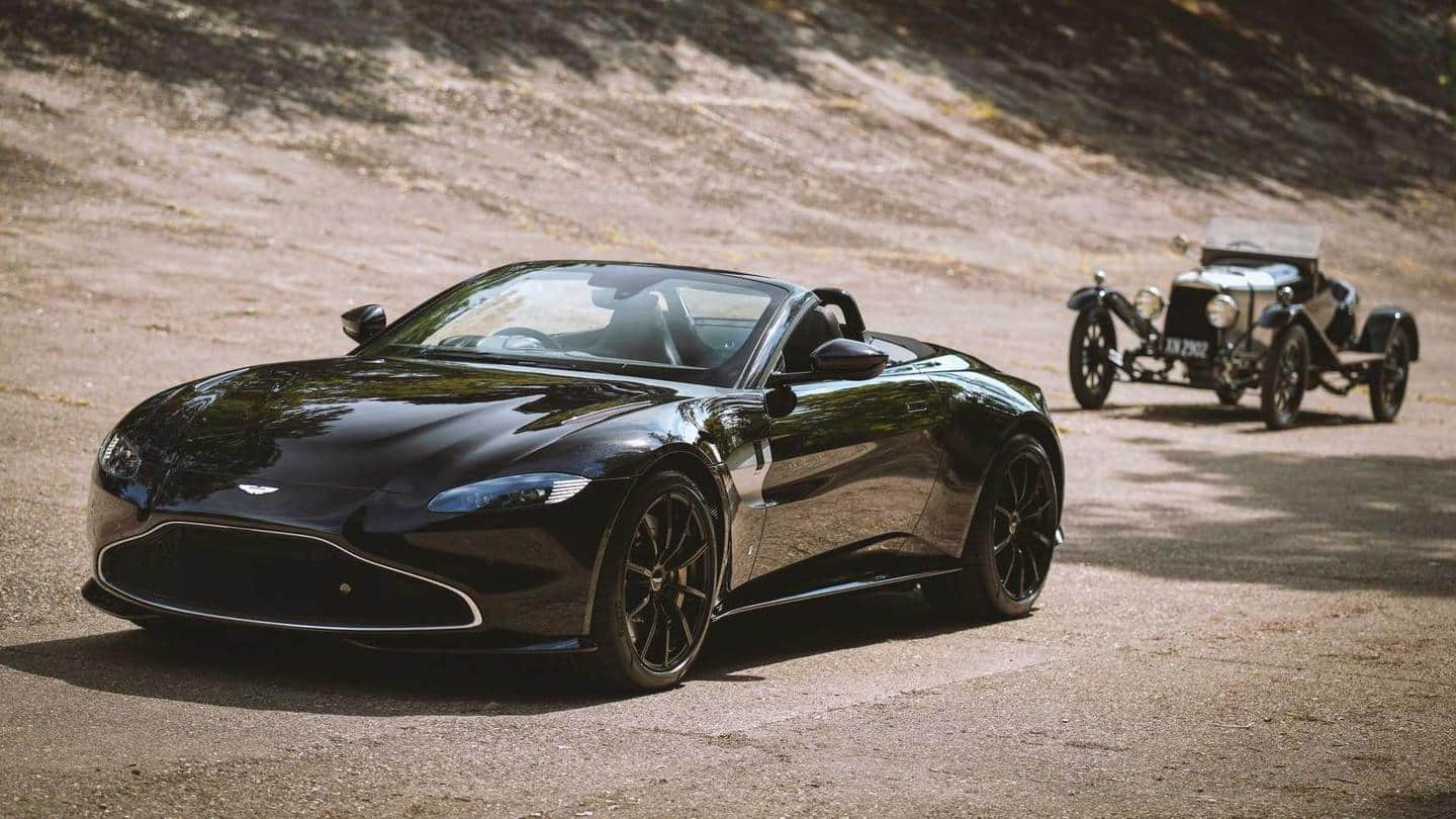 The car sports a black mesh grille and 20-inch wheels The car sports a black mesh grille and 20-inch wheels