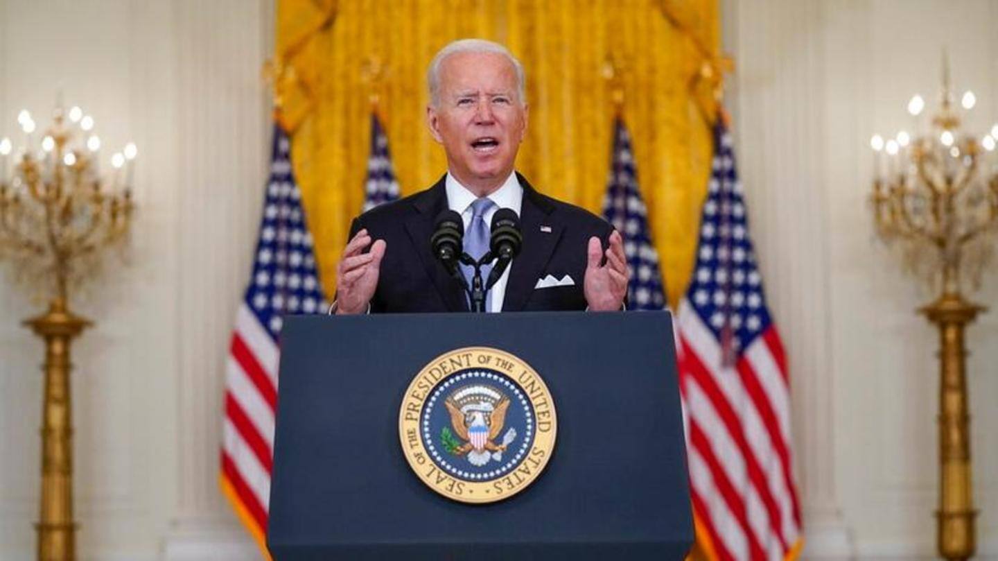 'We will hunt you down,' said US President Biden 'We will hunt you down,' said US President Biden