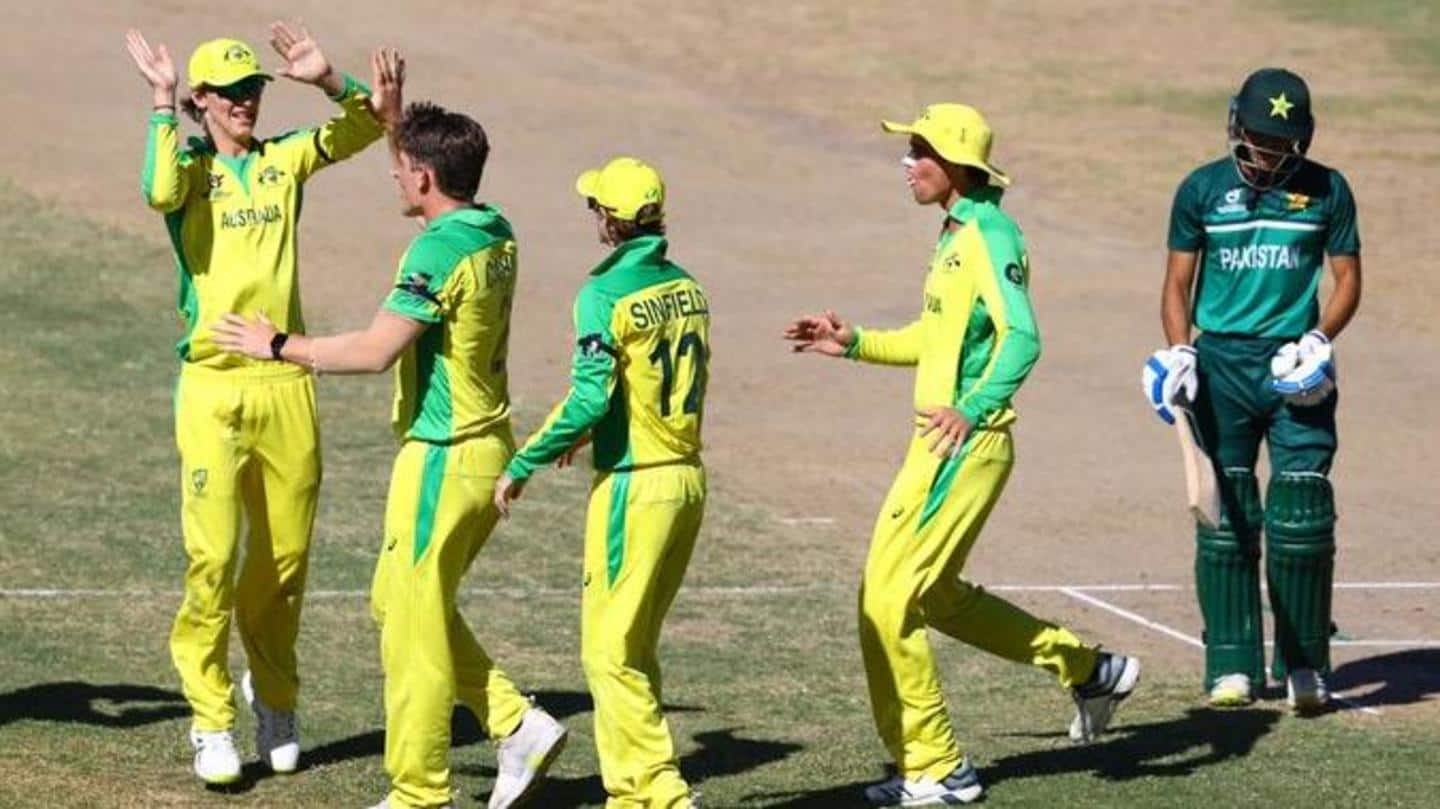 U-19 World Cup: Australia beat Pakistan to book semi-final berth