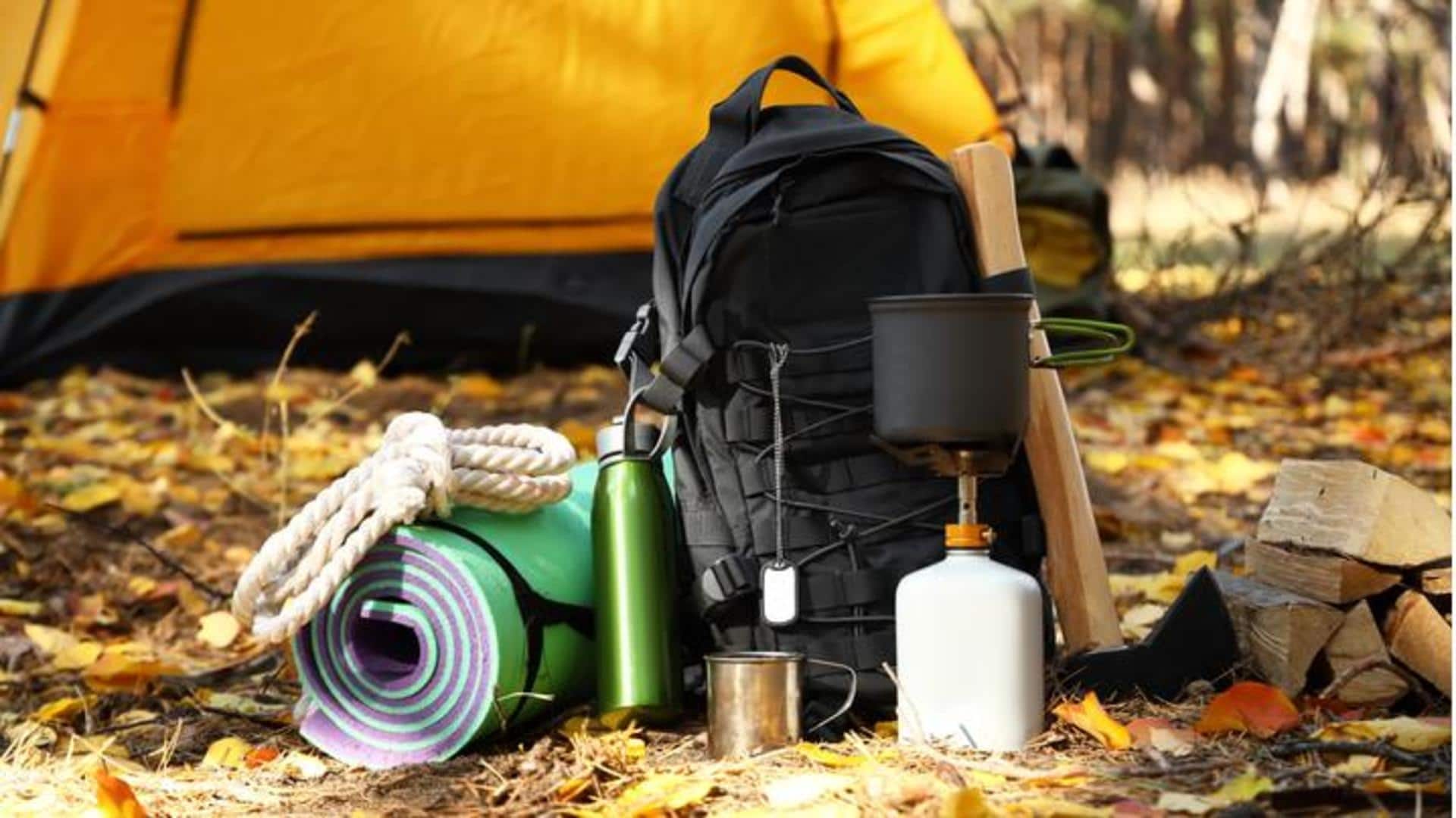 Going camping? Make sure you pack these essentials