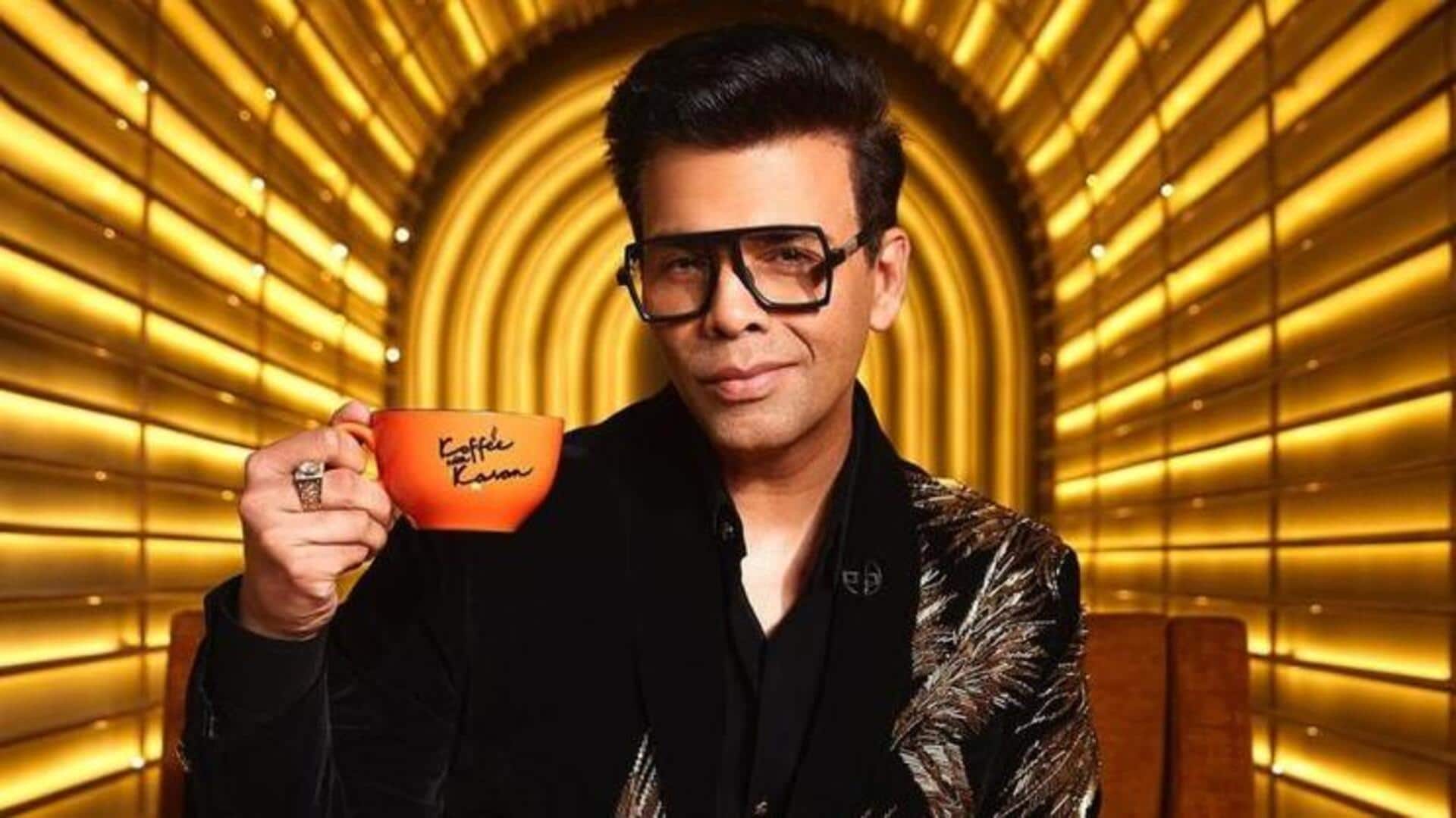 'Koffee with Karan' S08: Karan Johar reveals the first guest