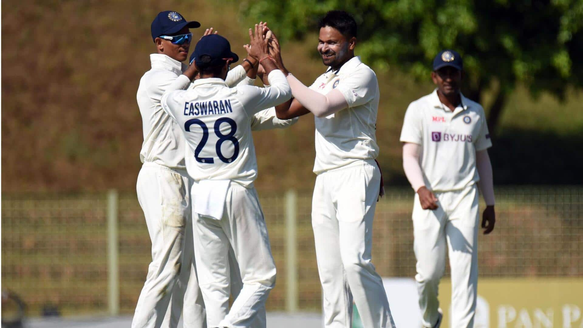 Mukesh Kumar's 6-wicket haul revives India A vs Australia A