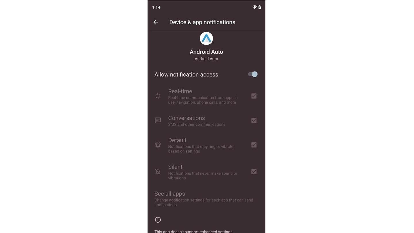 New toggles offer granular control over app notifications New toggles offer granular control over app notifications