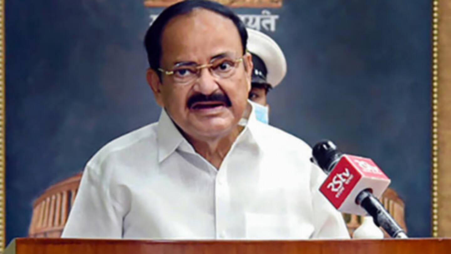 Please follow Indian food for your own health: Naidu Please follow Indian food for your own health: Naidu