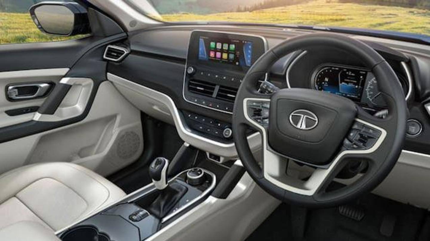 The SUV gets ventilated seats and six airbags The SUV gets ventilated seats and six airbags
