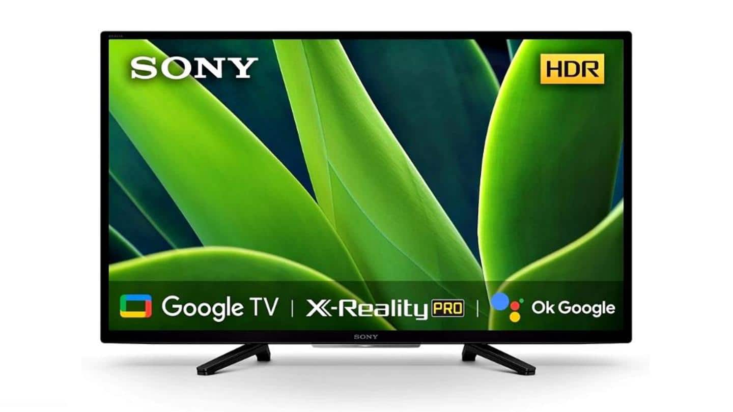 Sony BRAVIA 32W830K smart TV launched in India: Check features