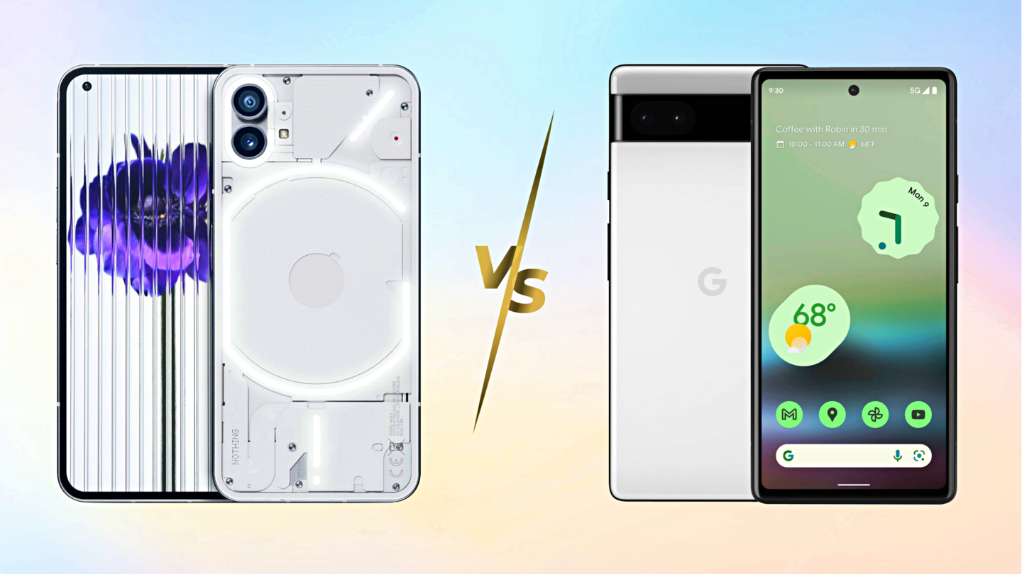 Nothing Phone (1) v/s Google Pixel 6a: Which is better?