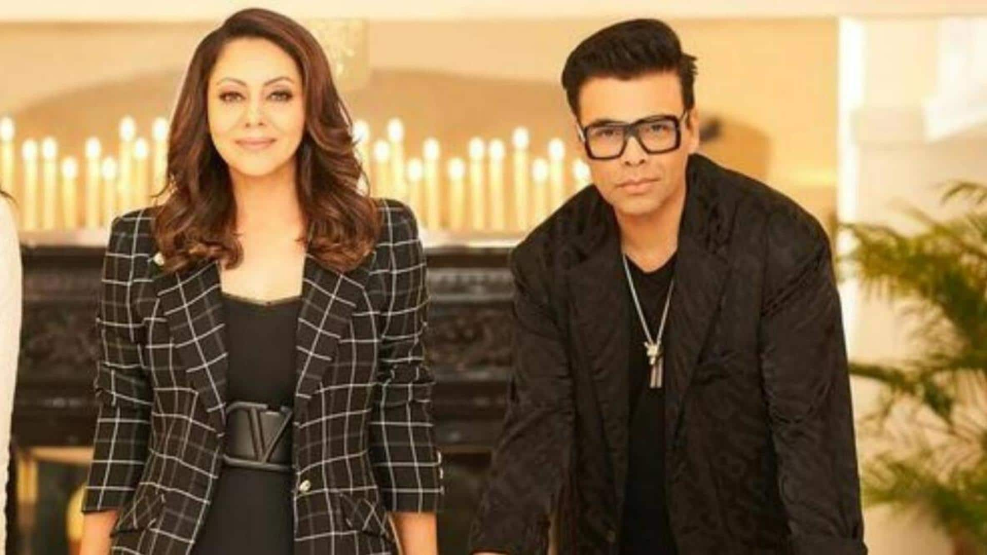 Take a sneak peek at Karan Johar's Mumbai home"