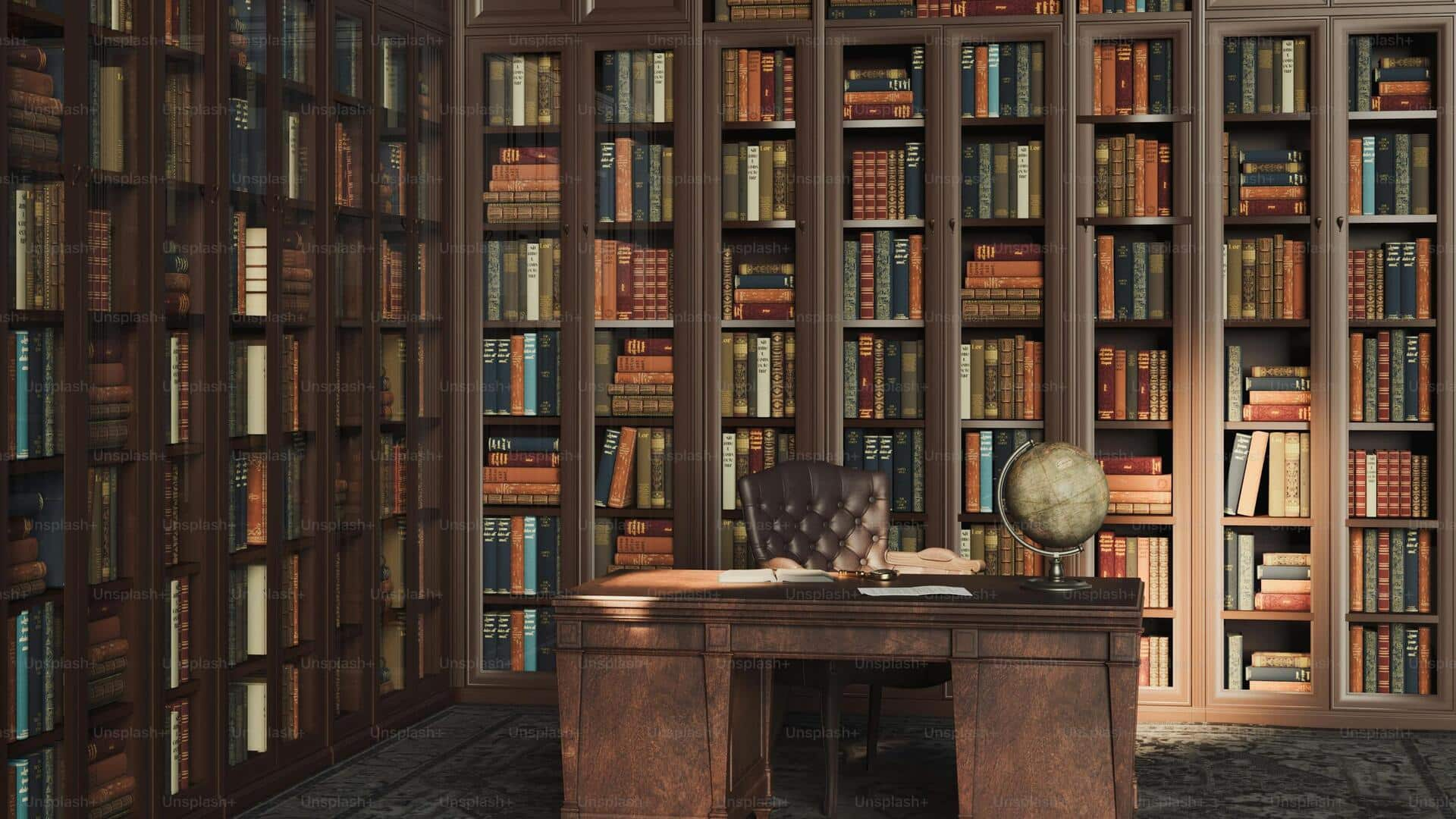 How to build a vintage library: A decor guide