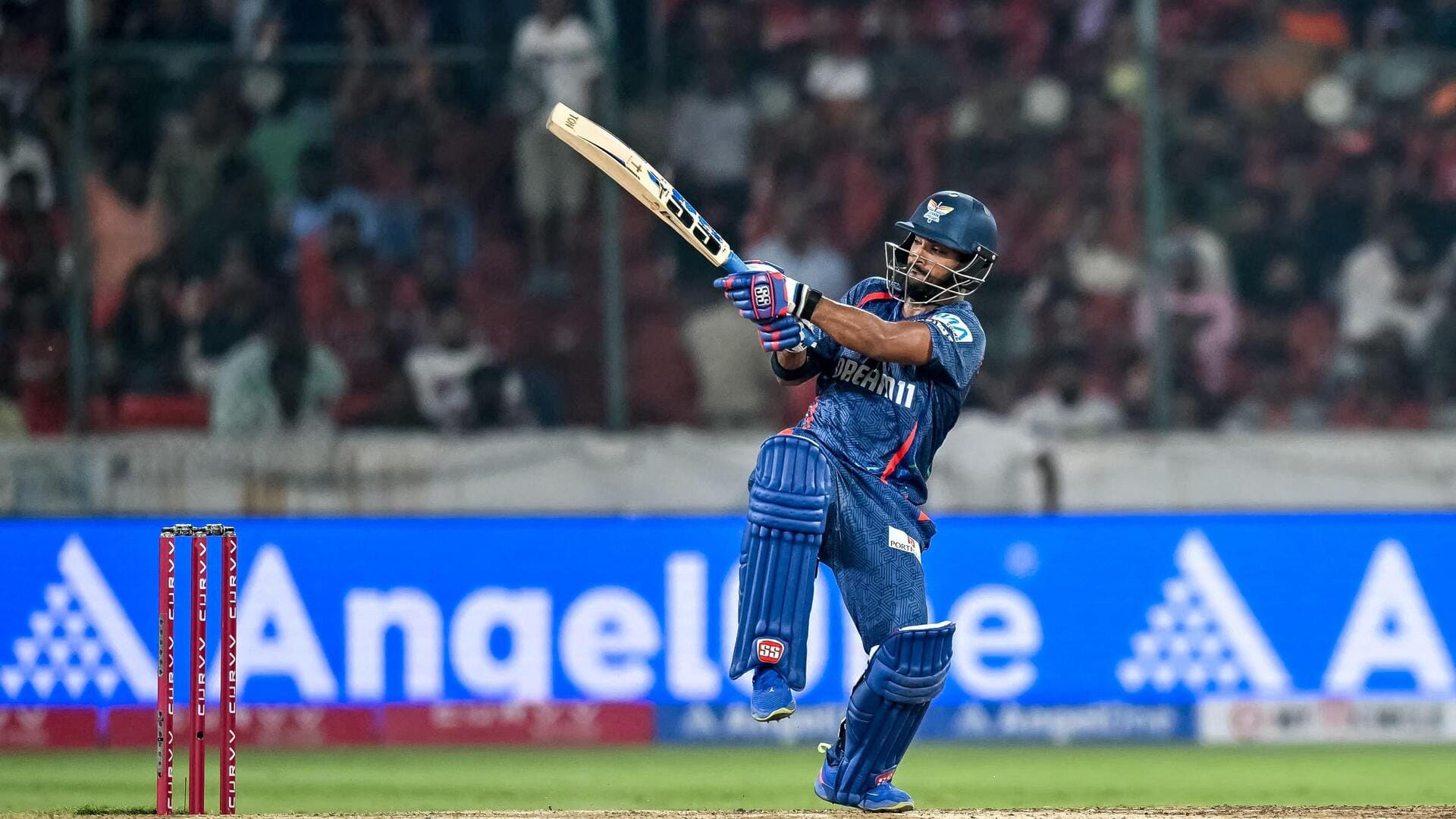 Nicholas Pooran becomes first player with 100 sixes for LSG Nicholas Pooran becomes first player with 100 sixes for LSG