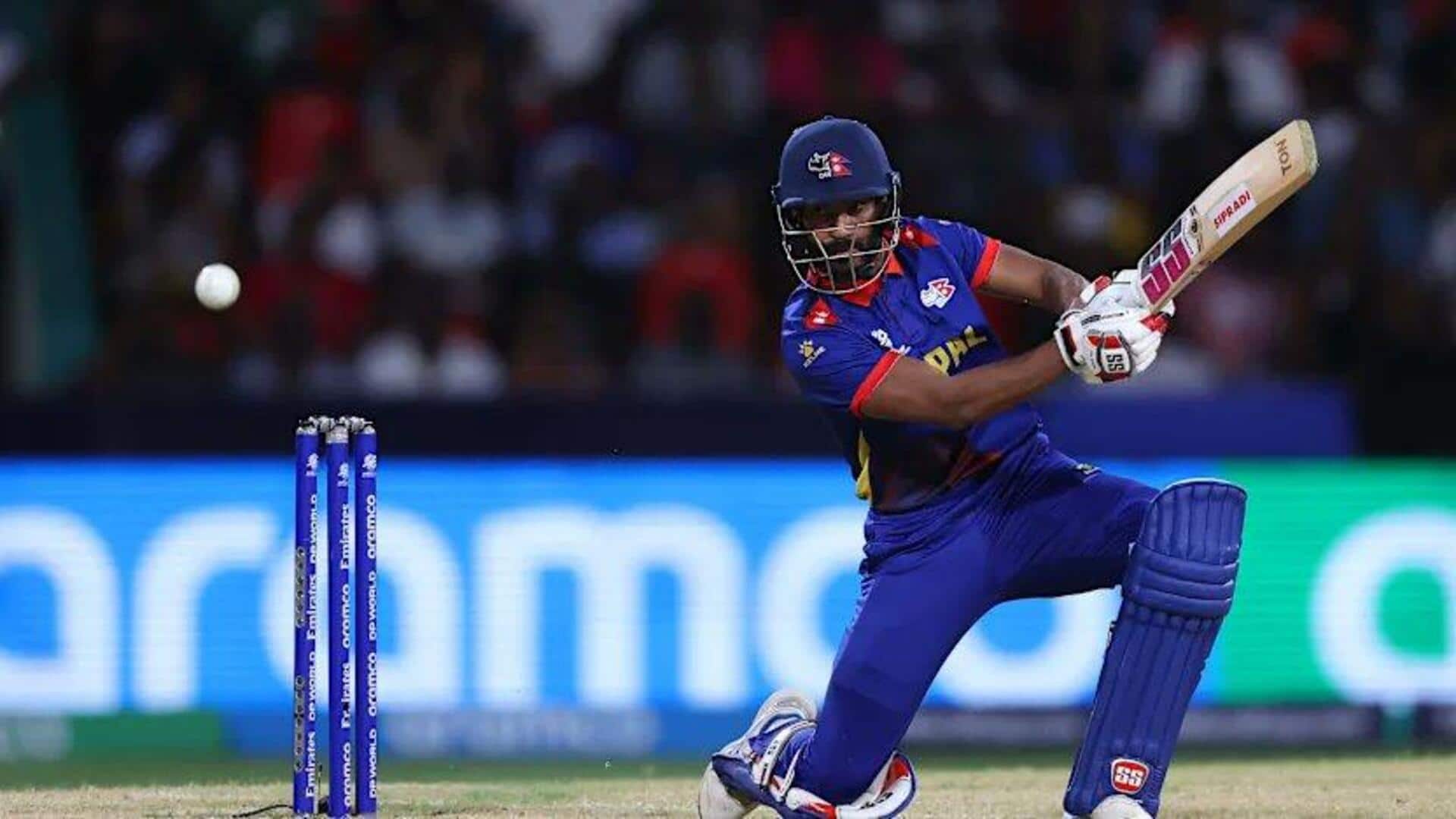 Nepal script history with T20I triumph over West Indies: Details