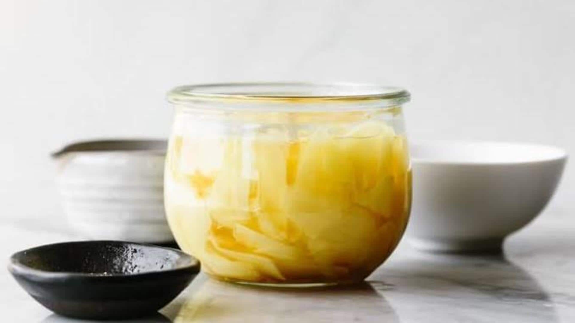One ingredient, big flavor: Pickled ginger