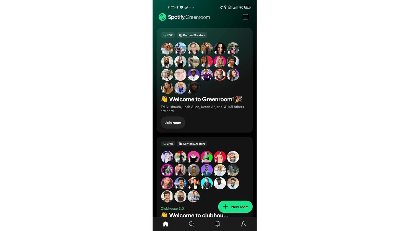 Greenroom based on Spotify's acquisition of Betty Labs' Locker Room Greenroom based on Spotify's acquisition of Betty Labs' Locker Room