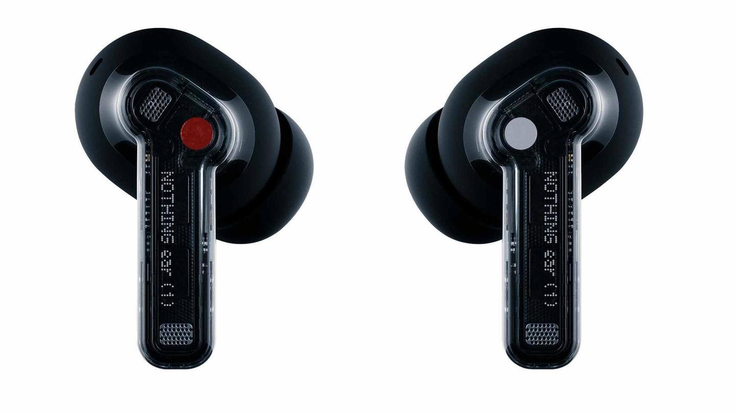 Nothing ear (1) black edition provides IPX4-rated water resistance Nothing ear (1) black edition provides IPX4-rated water resistance