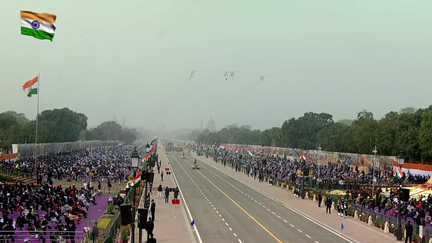 India celebrates 73rd Republic Day, military prowess on display
