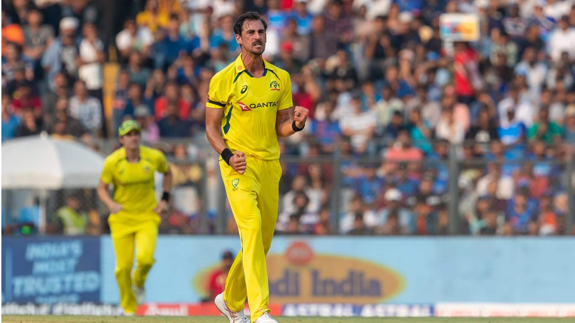 Mitchell Starc fastest to complete 50 World Cup wickets: Stats