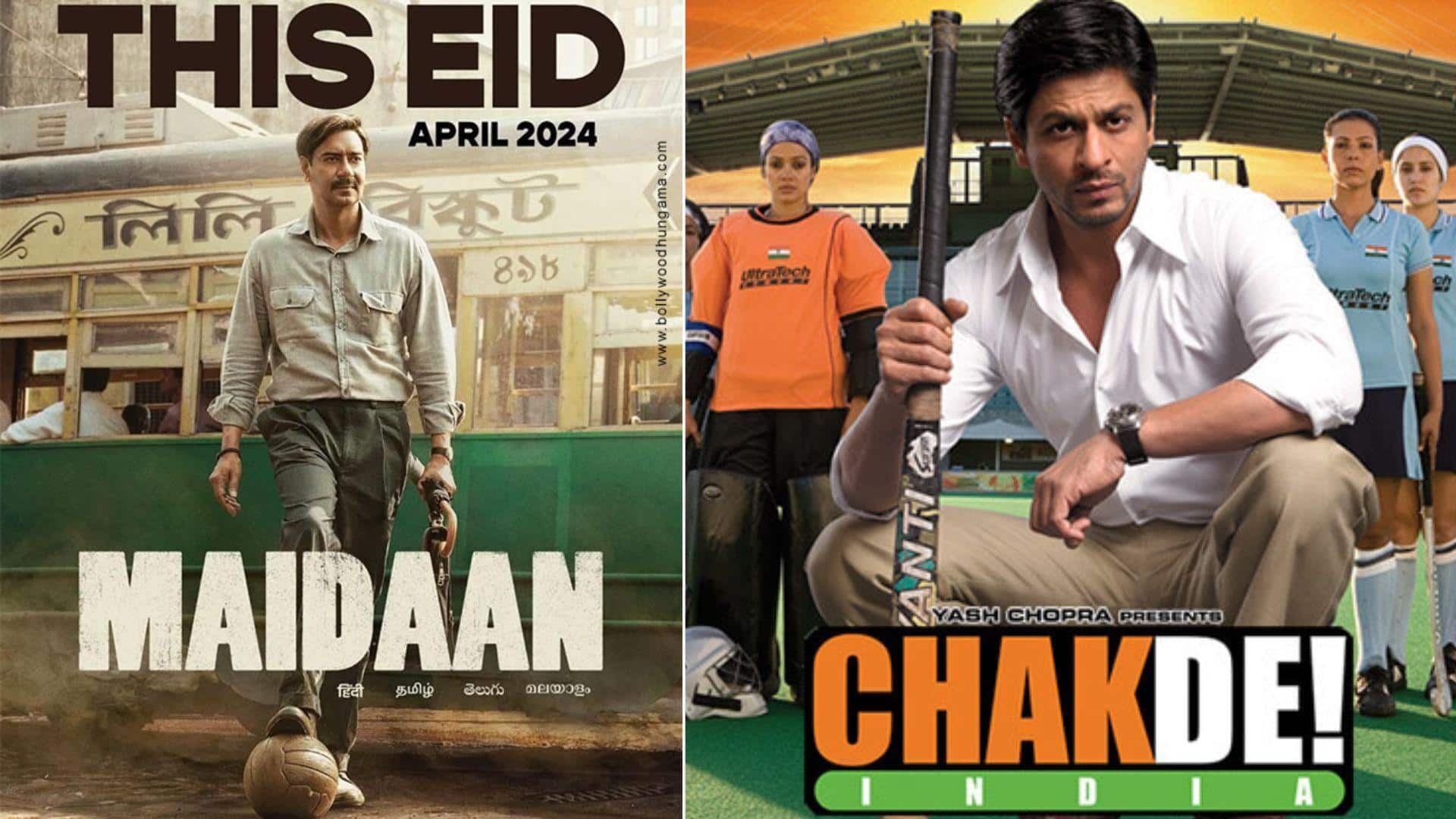 'No similarities': 'Maidaan' director dismisses comparisons with 'Chak De! India'