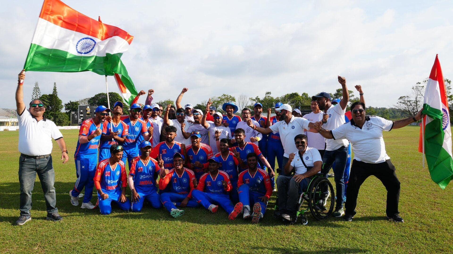 India win 2025 Physical Disability Champions Trophy after beating England 