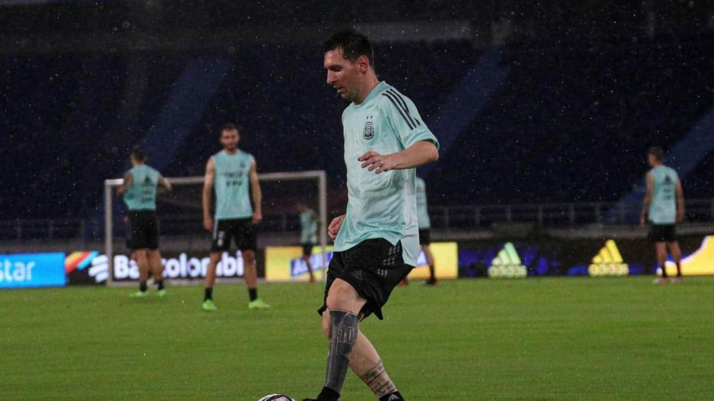 Argentina have a strong attacking quartet Argentina have a strong attacking quartet