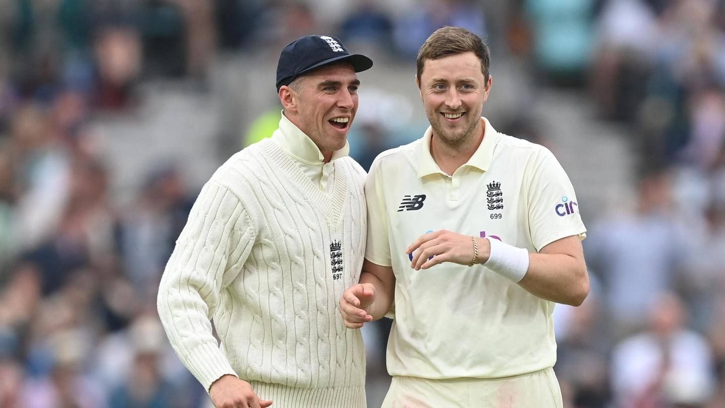 England claim wickets with the new ball England claim wickets with the new ball