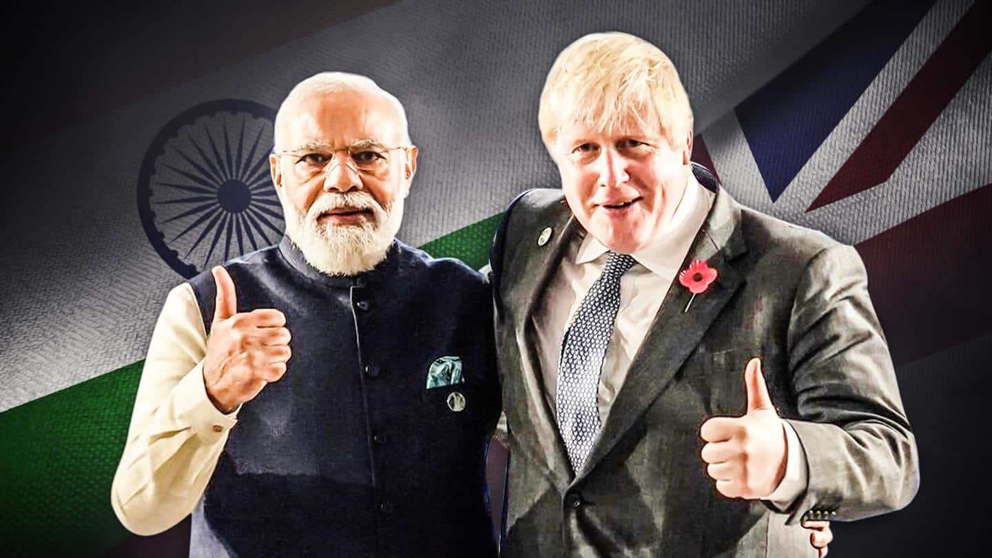 UK, India to boost partnership; free trade agreement talks on | NewsBytes