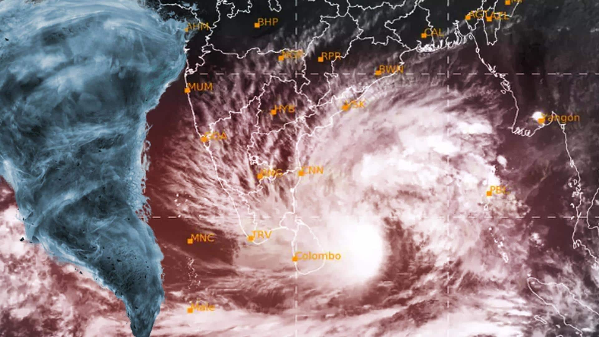 Cyclone Alert for South Tamil Nadu and South Kerala coasts