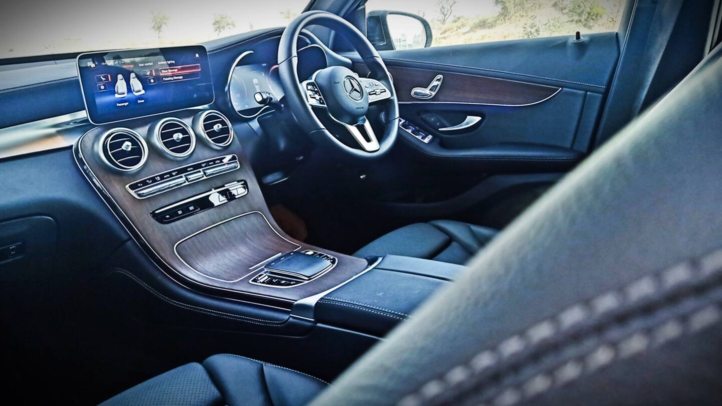 The SUV houses a new digital instrument cluster The SUV houses a new digital instrument cluster