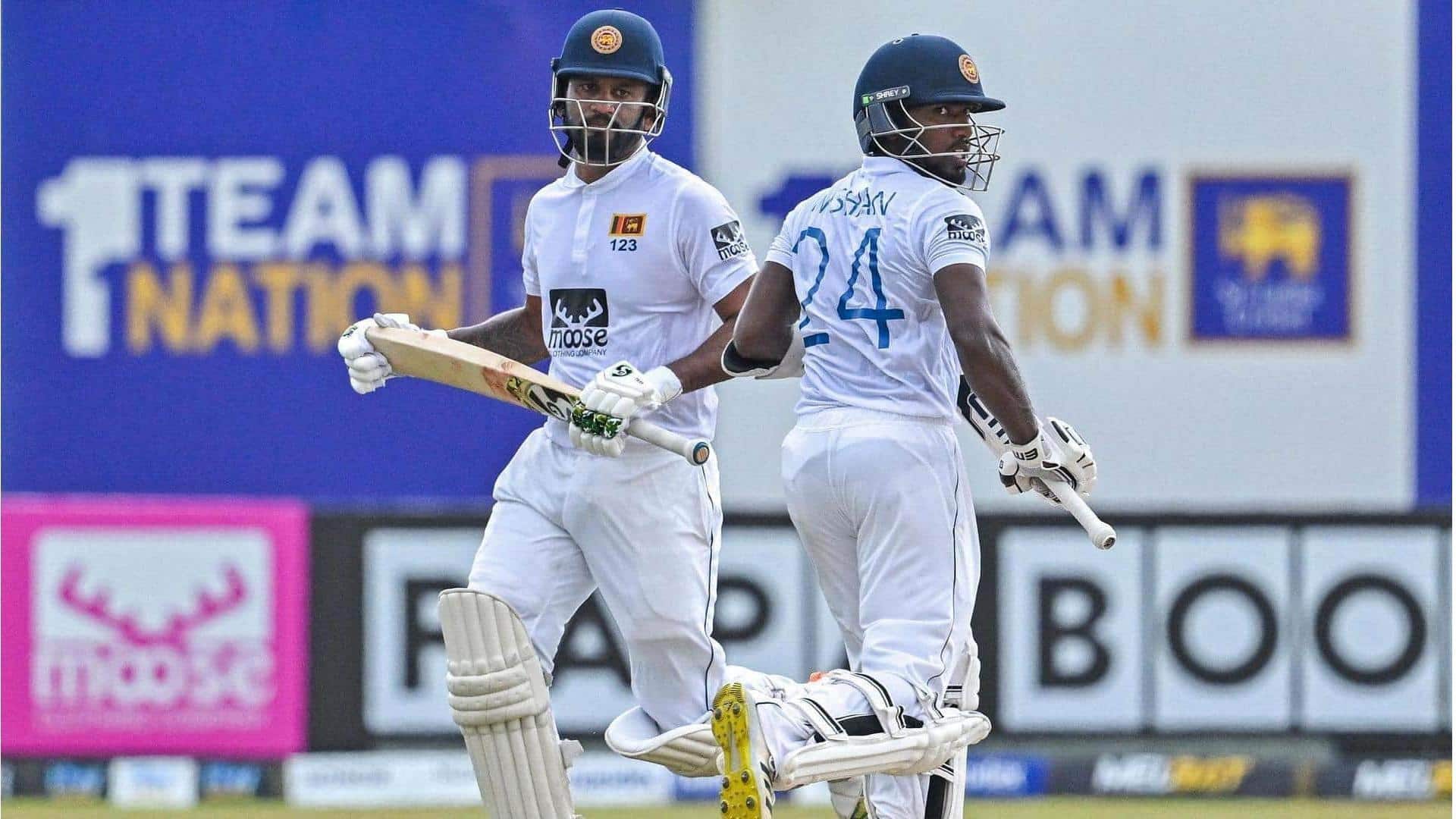 2nd Test: Batters put Sri Lanka on top versus Bangladesh
