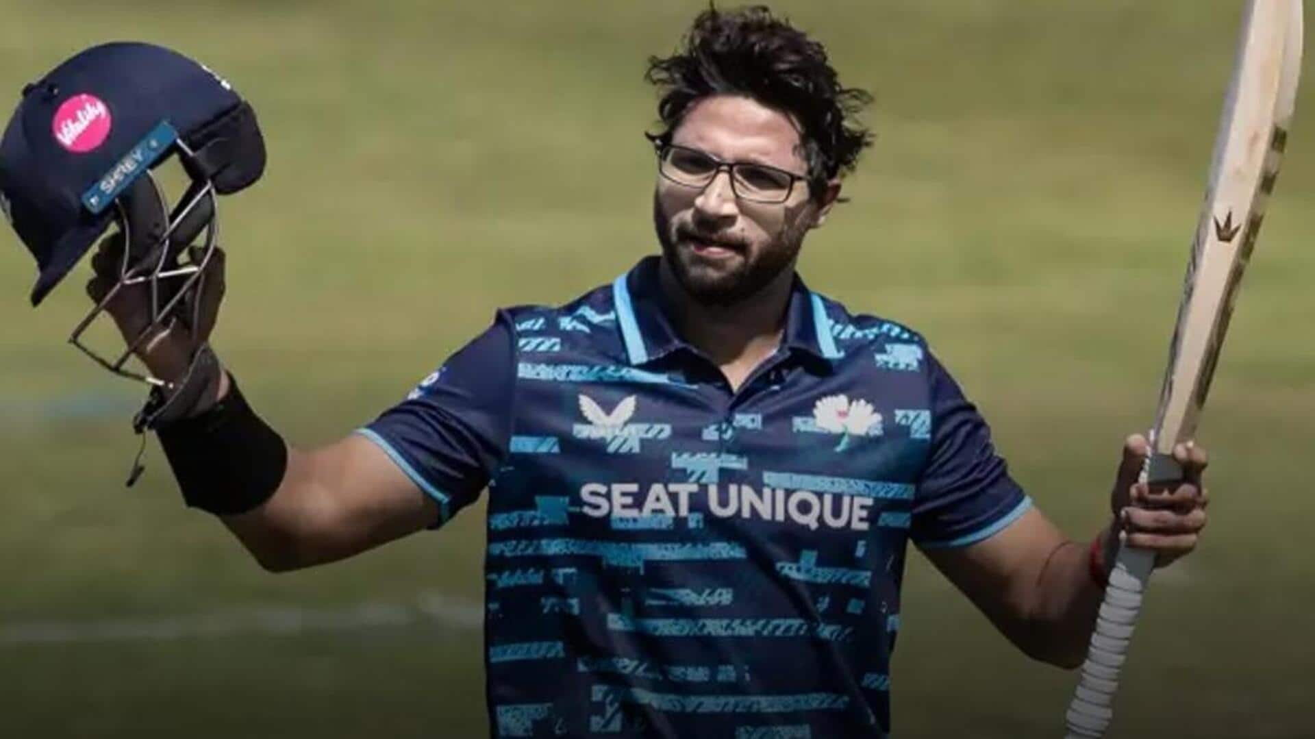 Imam-ul-Haq slams 159 for Yorkshire, surpasses 5,000 List A runs