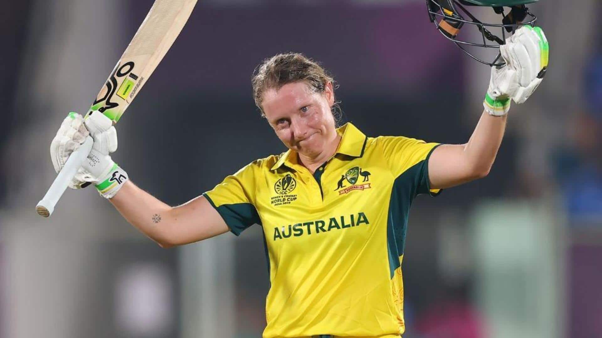 Women's WC: Dominant Australia stun India with record run chase 