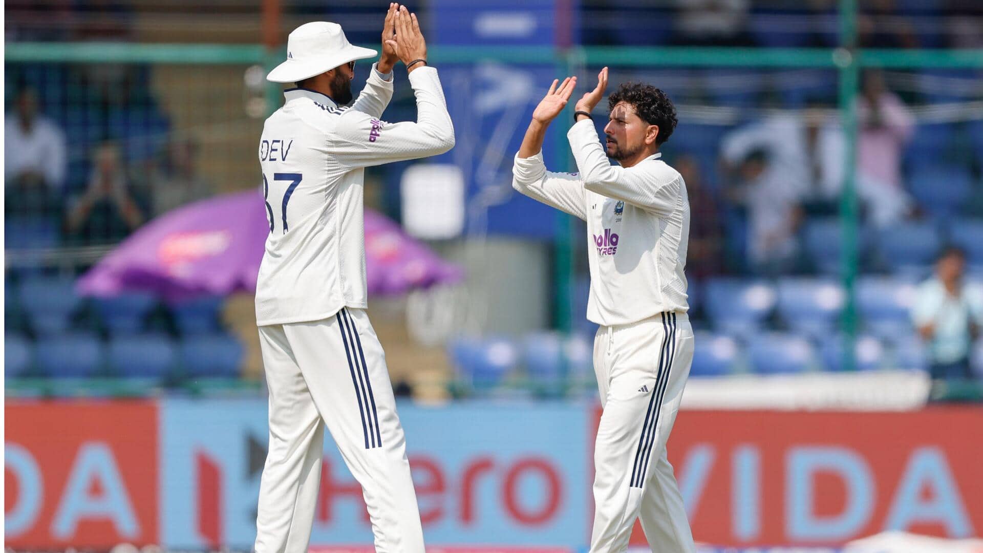 Delhi Test: Bumrah, Kuldeep shine as West Indies score 390