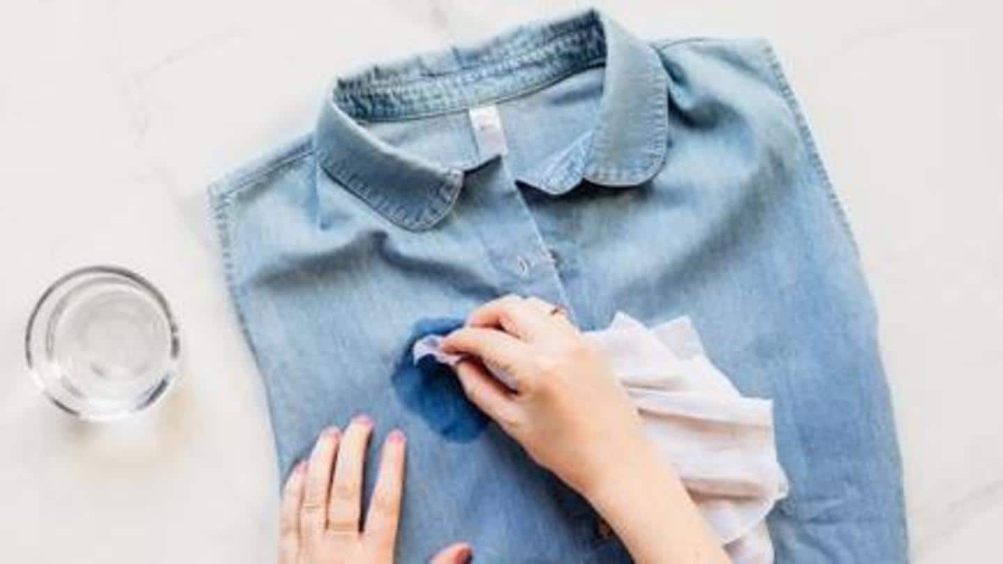 Natural ways to get rid of stains on clothes