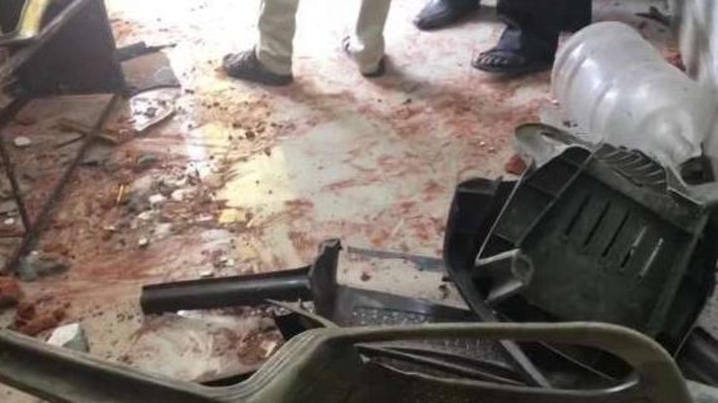 BJP alleged 'TMC goons' vandalized several of its offices BJP alleged 'TMC goons' vandalized several of its offices