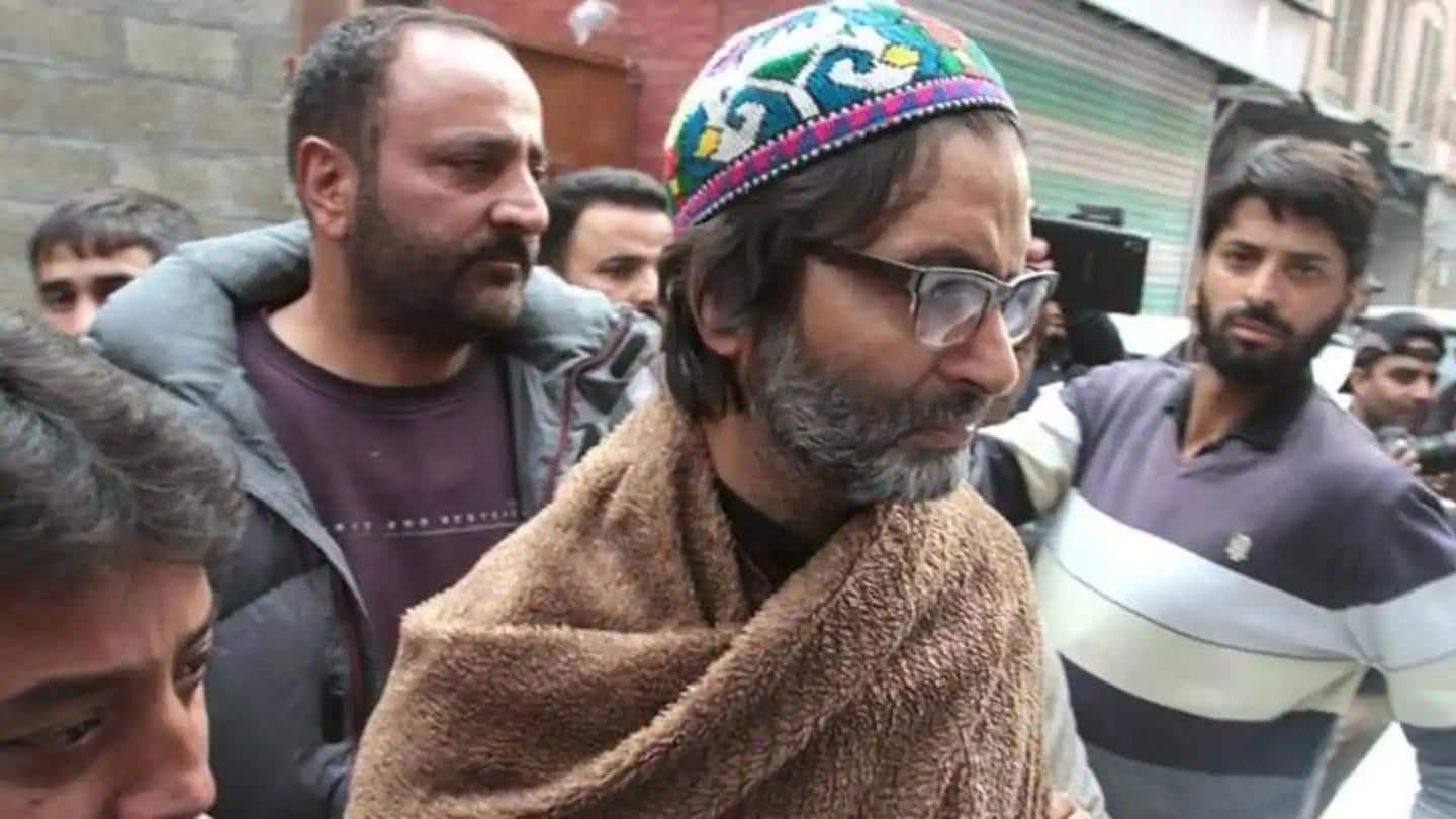 Delhi court convicts Yasin Malik in terror-funding case