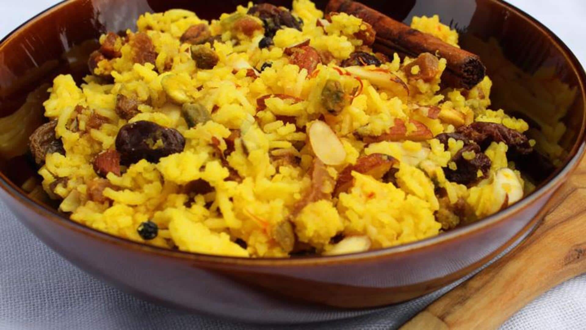 5 saffron-based dishes you'll love