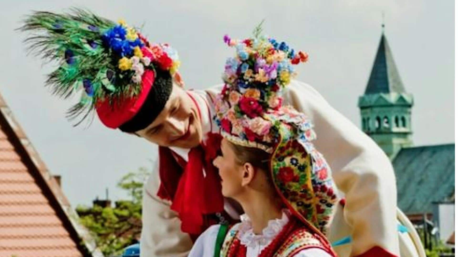 What deep cultural meaning do Latvian wedding crowns carry? 