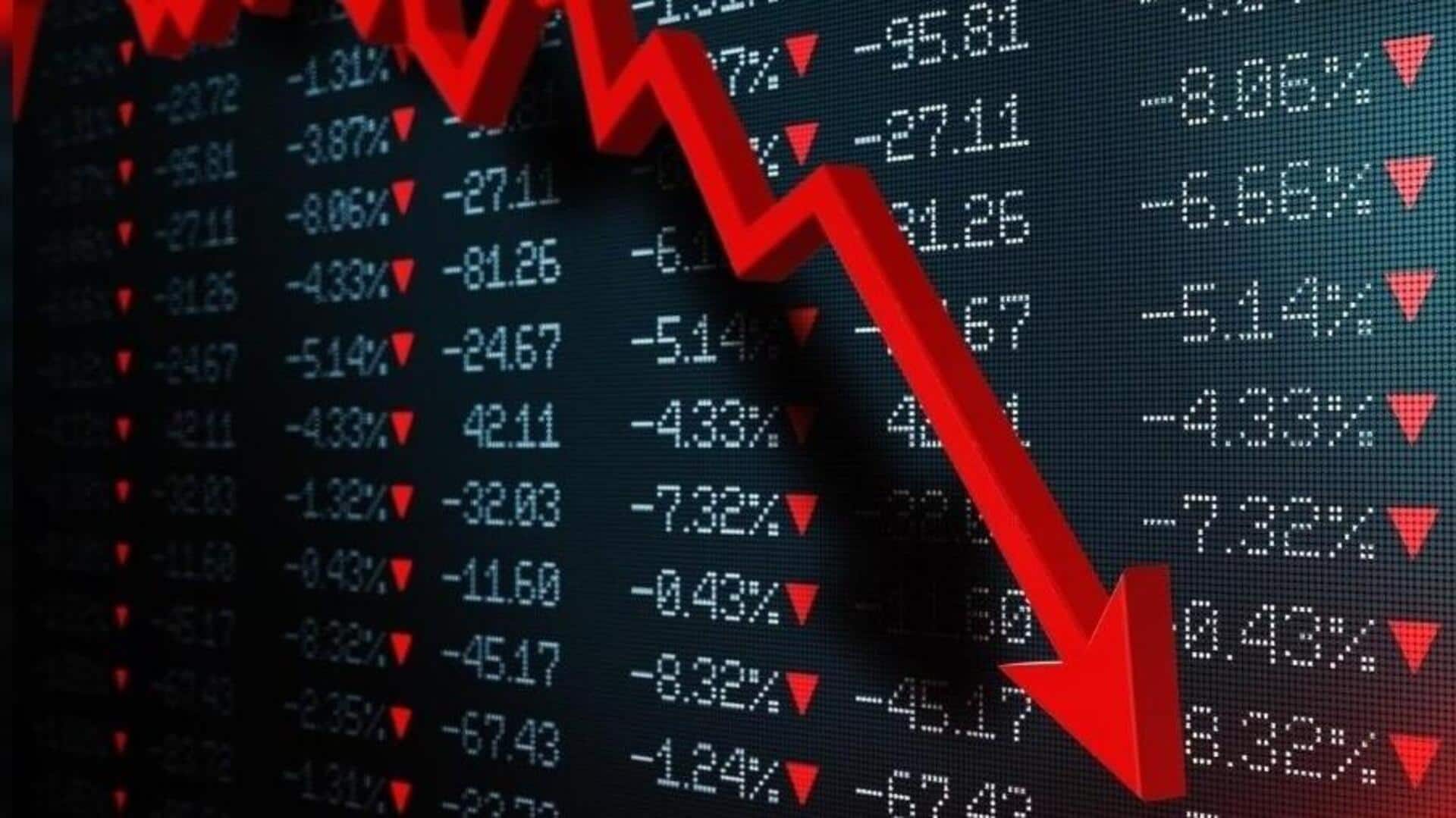 Iran-Israel conflict: Sensex crashes over 1,000 points in early trade