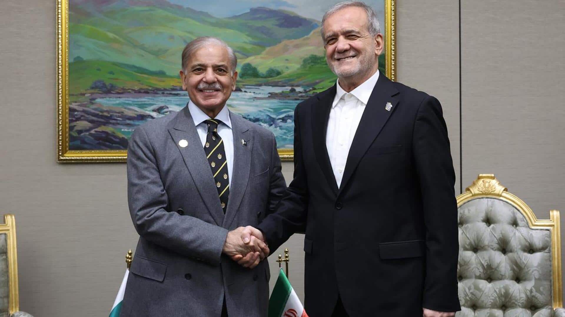 Iran dials Pakistan's Shehbaz Sharif after US seizes cargo ship