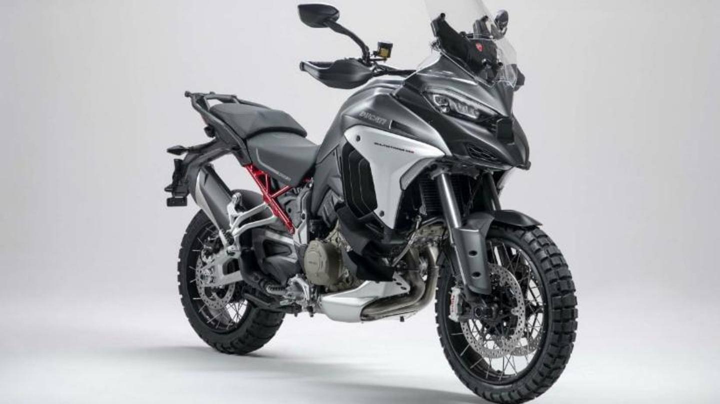 The bike offers full-LED lighting and spoked wheels The bike offers full-LED lighting and spoked wheels