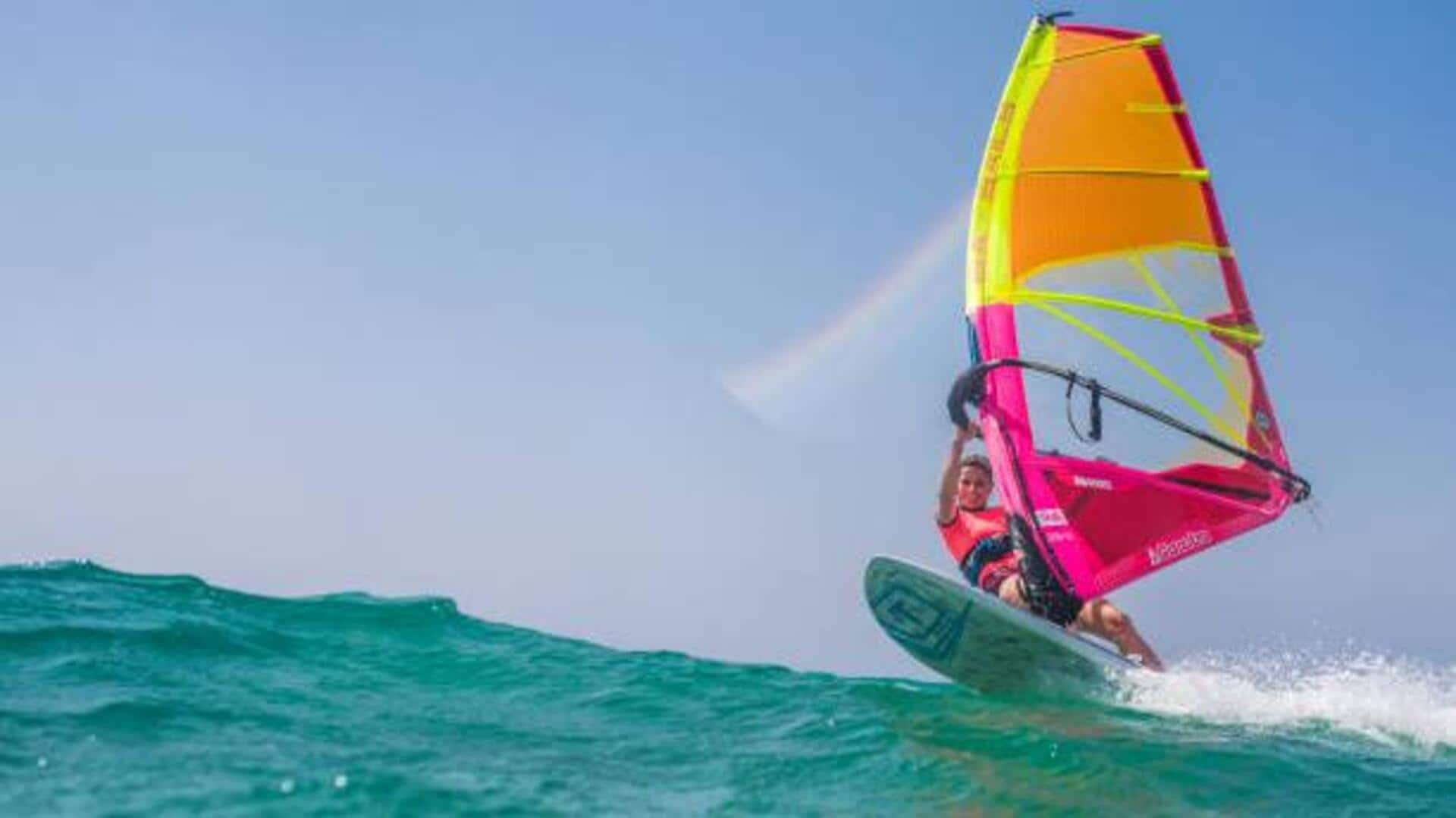 Discover the thrill of sailboarding at Ghana's Lake Volta 