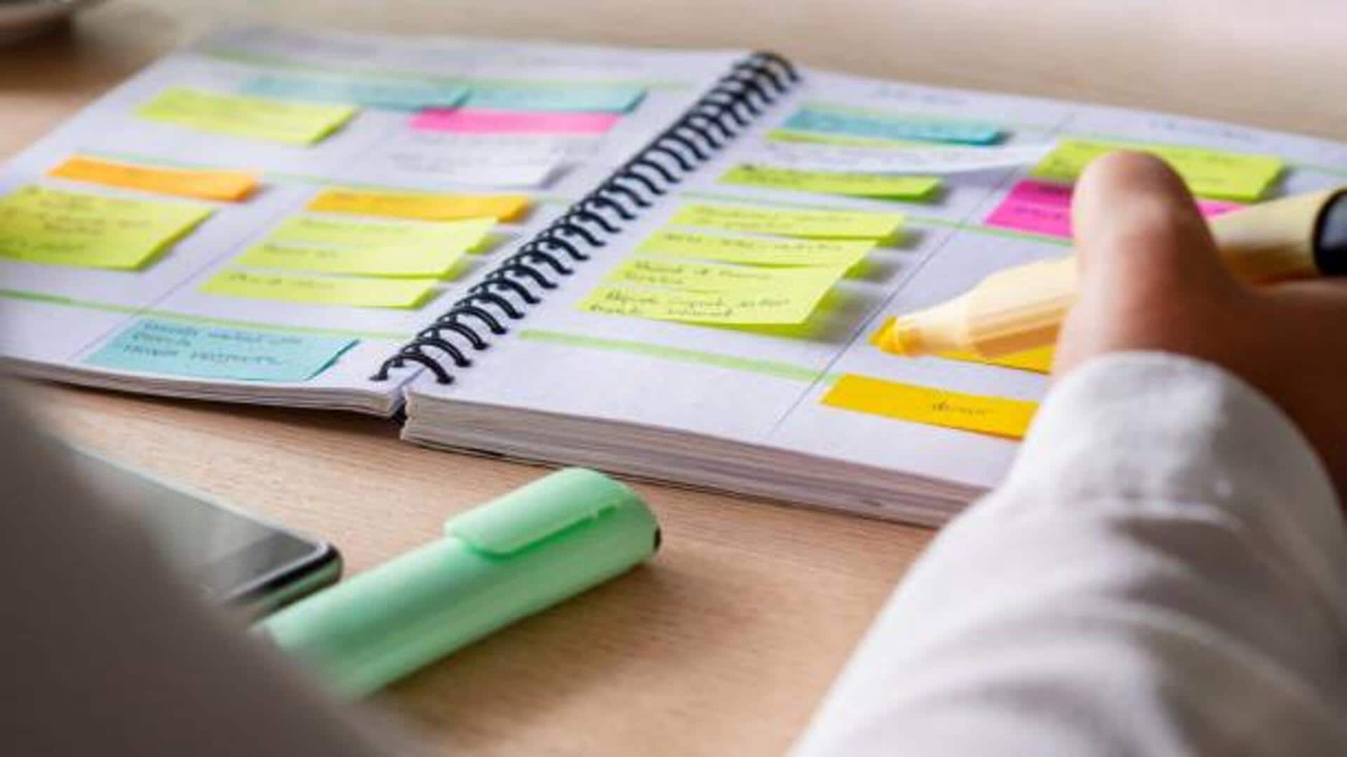 How to stay organized with color-coding 