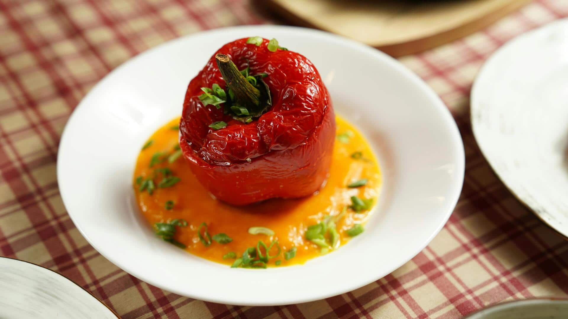 Zucchini-stuffed bell peppers that steal the show