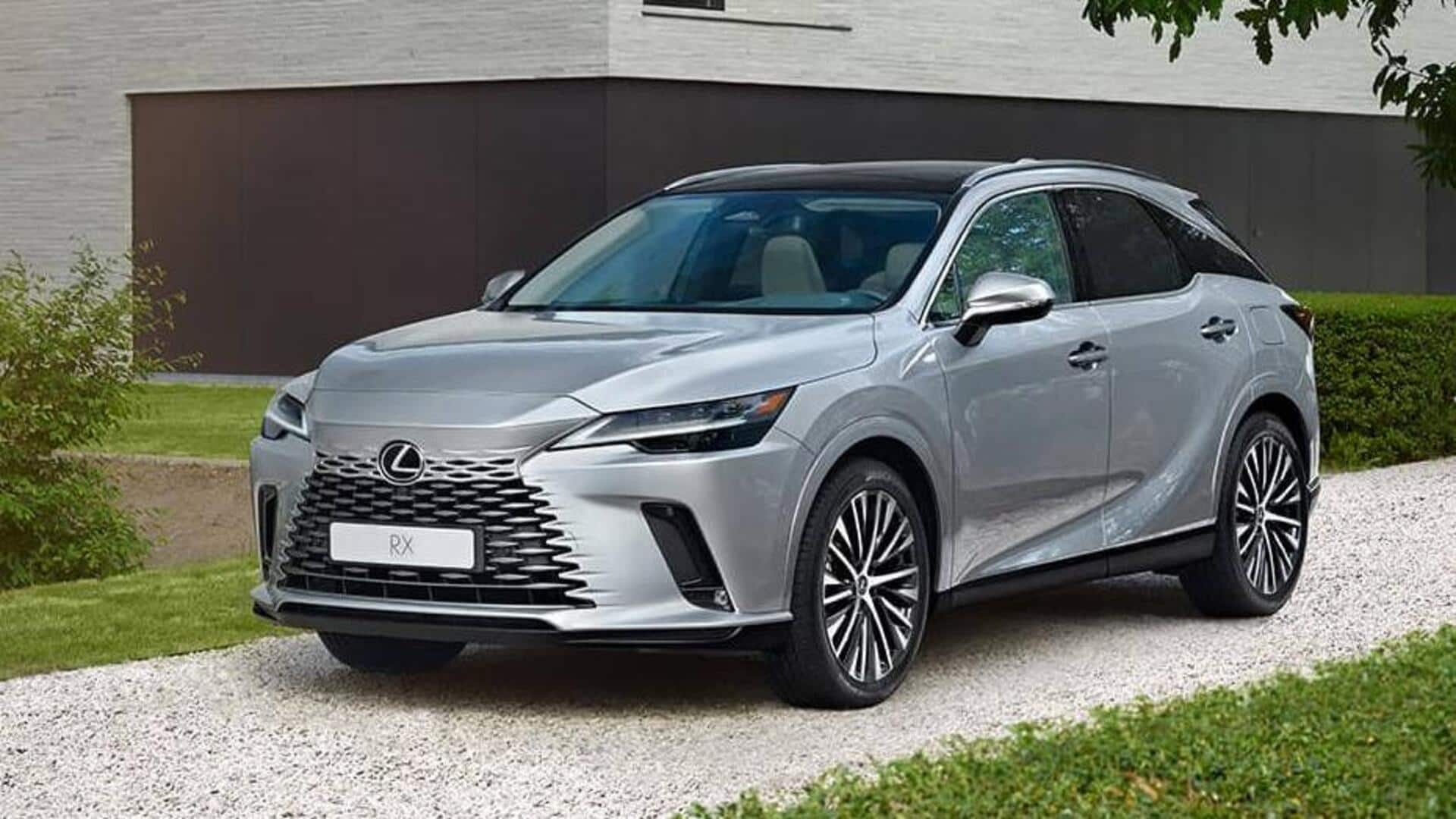 Lexus RX 350h Exquisite launched in India at ₹90L