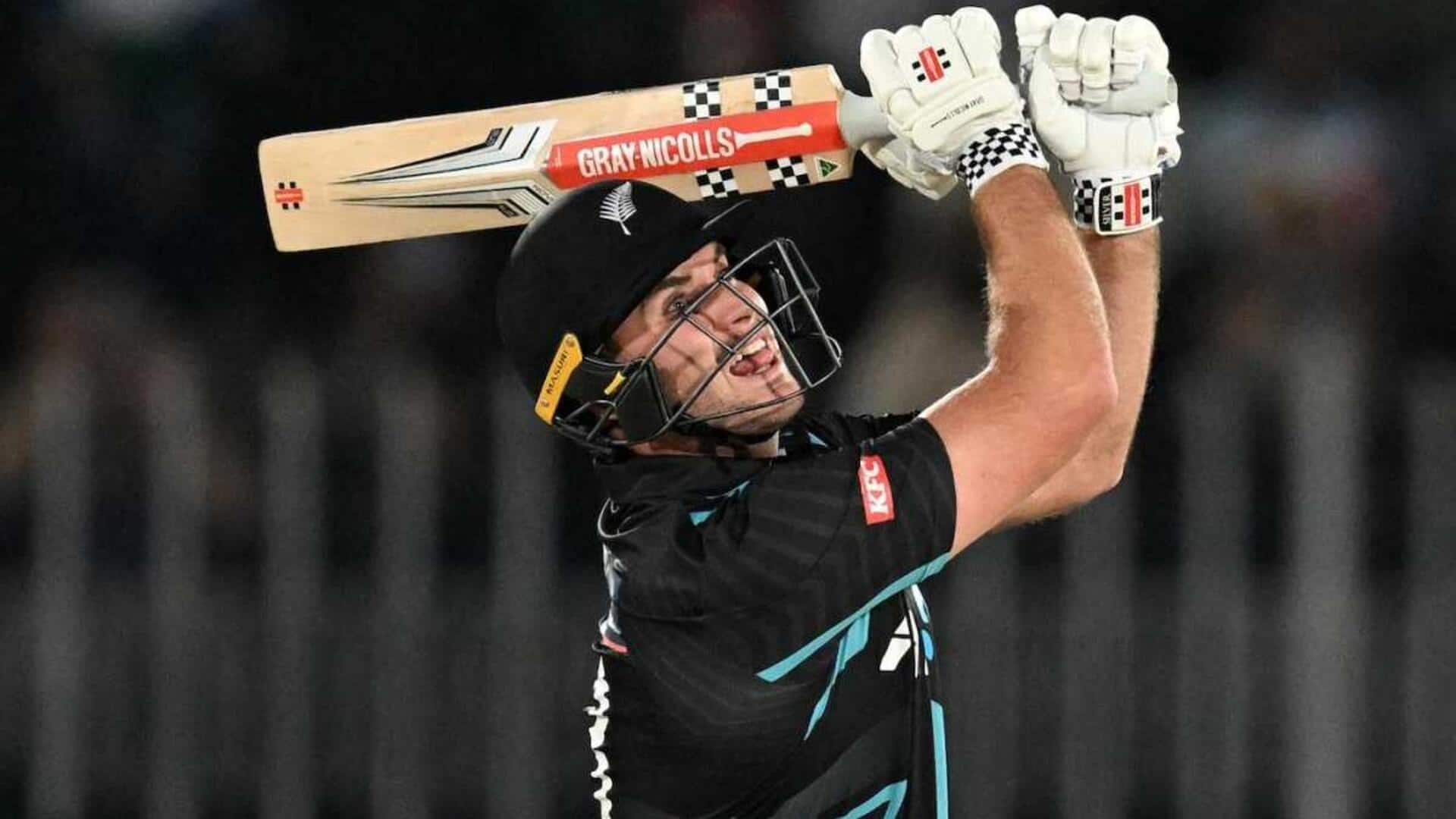 NZ's Dean Foxcroft slams his maiden ODI fifty: Key stats