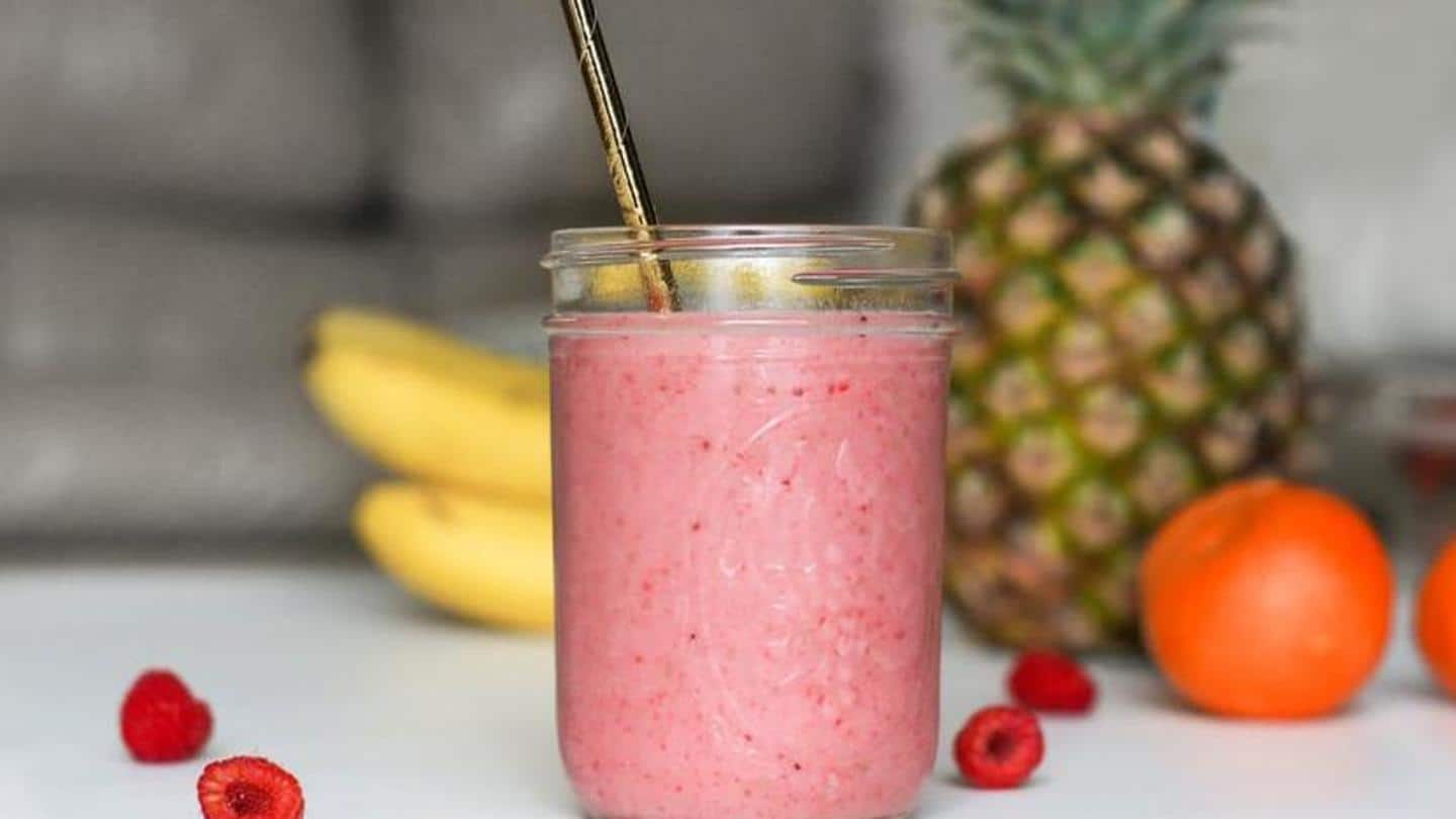 If you don't have much time, make a smoothie