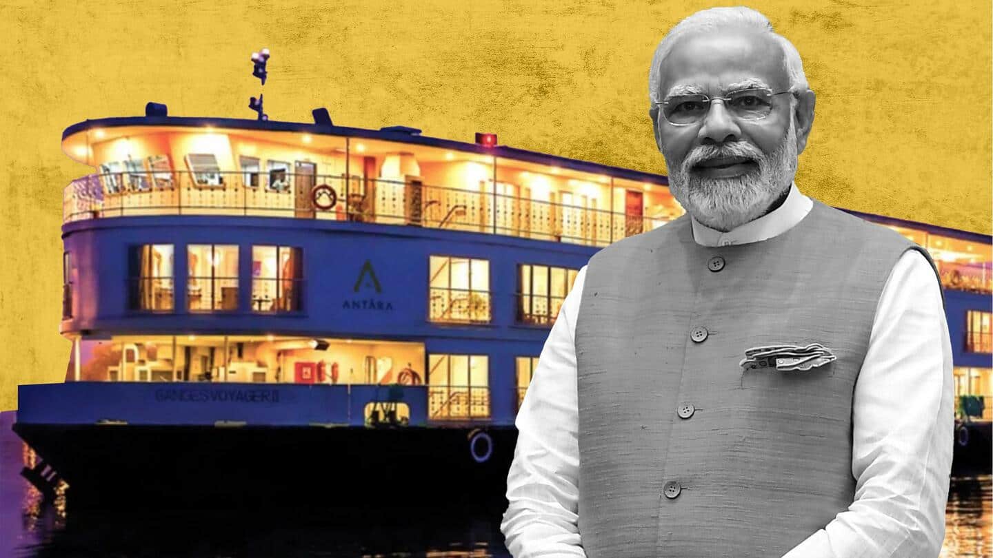 Modi flags off world's longest river cruise MV Ganga Vilas