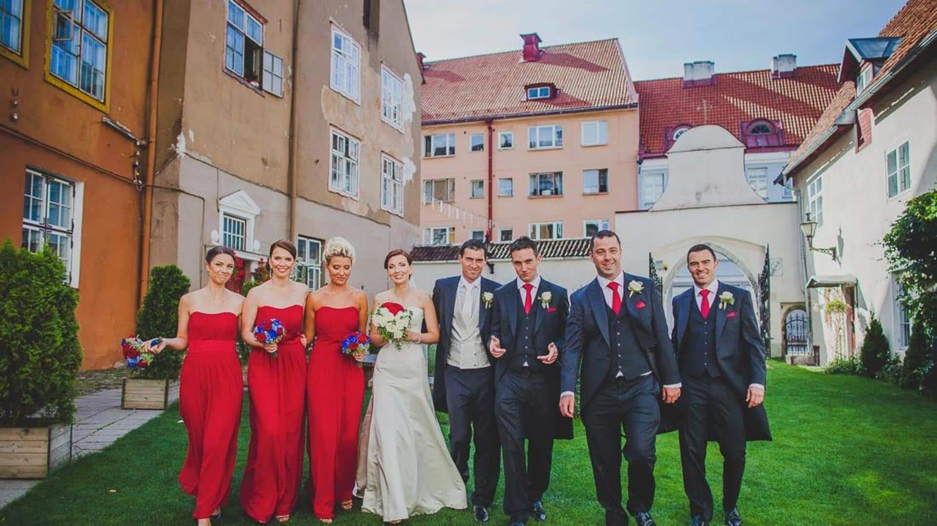 Estonian weddings have some unforgettable customs!