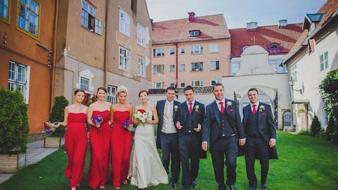 Estonian weddings have some unforgettable customs!